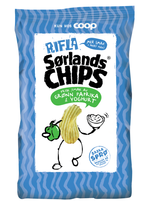 Rifla Gronn Paprika Yoghurt 1000x1460px